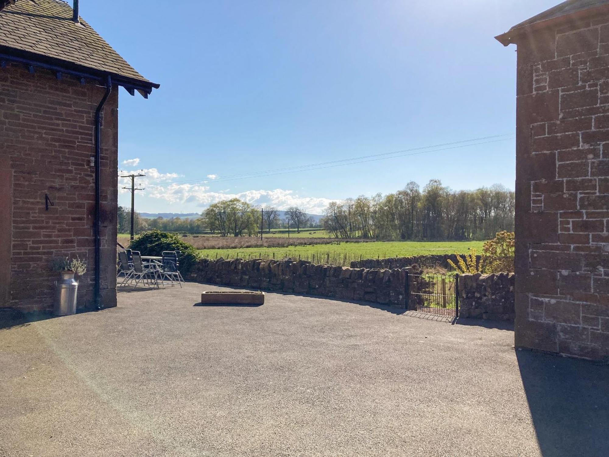 Halleaths Home Farm Lochmaben Exterior foto